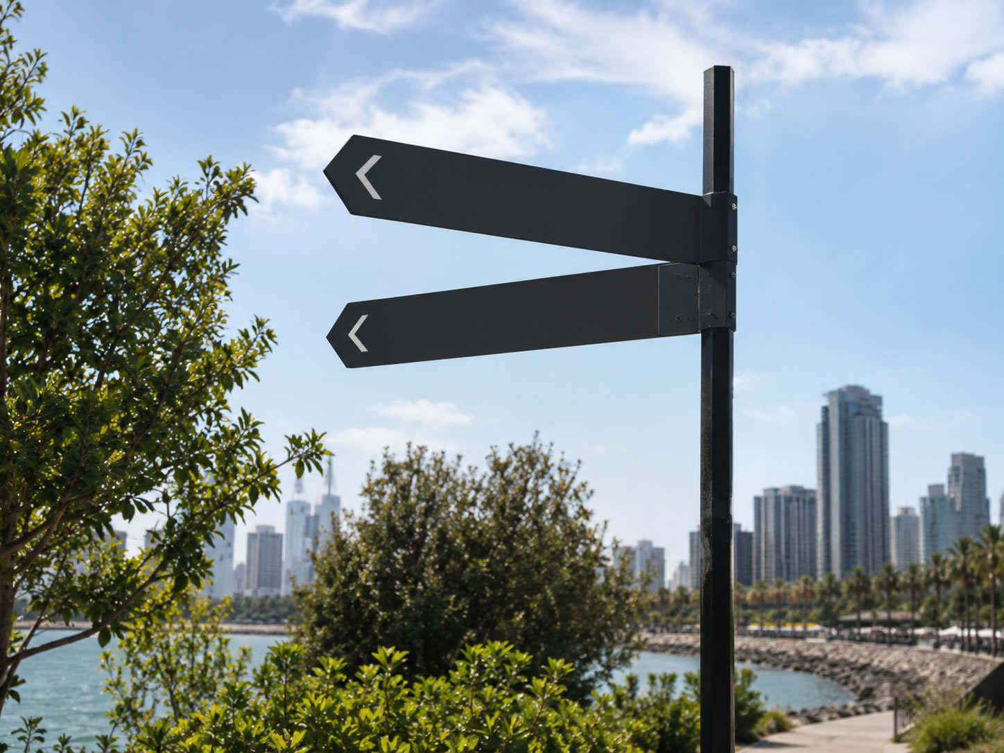 Bay Route wayfinding and signage