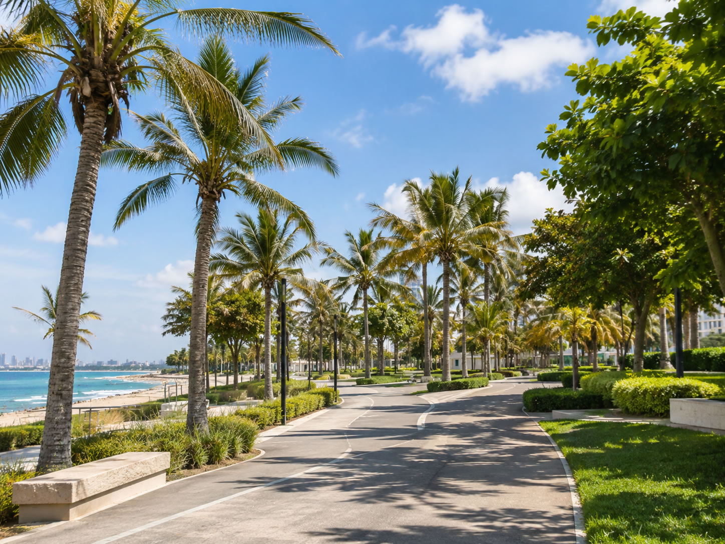 Bay Route green spaces