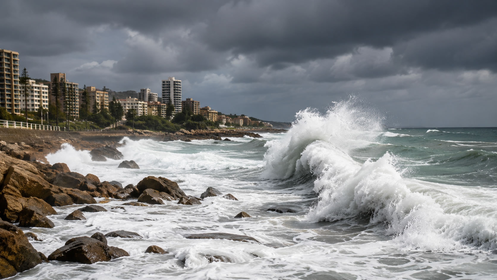 Environmental alert storm waves